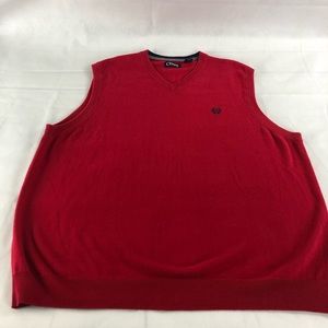 Chaps Red Sweater XXL